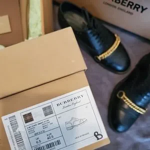 Burberry | Shoes | Burberry Link Detail Leather Brogues Mens  display picture 2